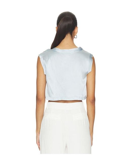NonChalant Label Blue Mel Crop