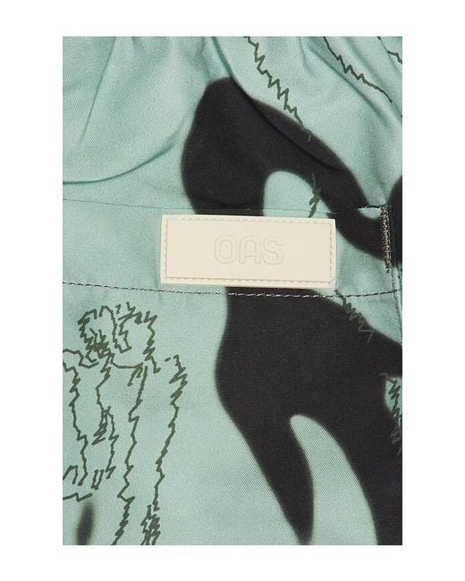 Oas Blue Guardo Swim Shorts for men