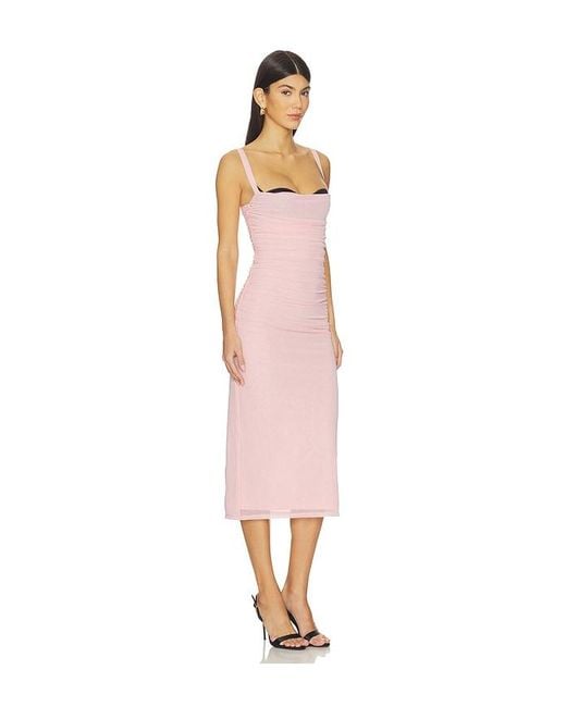 LPA Multicolor Carla Midi Dress