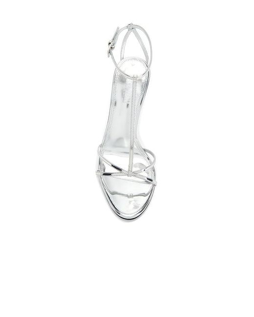 Paris Texas White Lidia T-Strap Sandal
