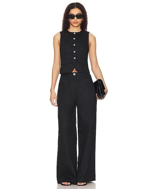 Lovers + Friends Black X Anja Dujaković Savana Pant
