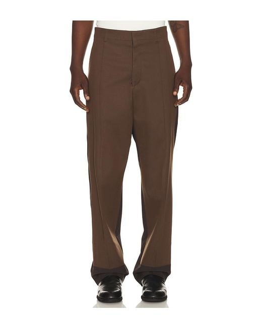 【MM6】レザーパンツ ブラウン メンズ MM6 by Maison Margiela Margiela パンツ ブラウン | Lyst