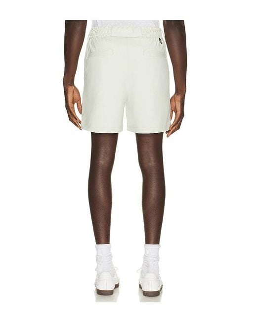 Malbon White Scooter Coolcore Short for men