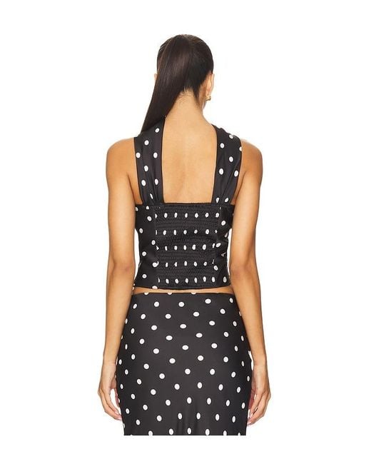 Runaway the Label Black Blaine Top