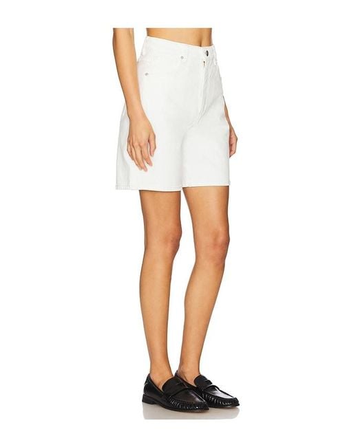 A.Brand White Carrie Short