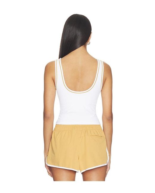 Varley Natural Barney Piped Tank Top