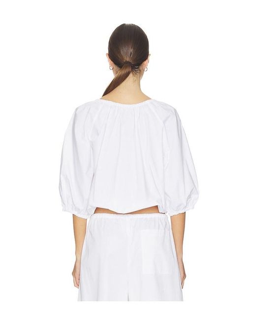 By Malene Birger White Lelow Top