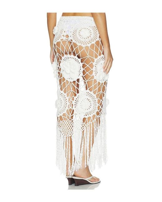 GIUSEPPE DI MORABITO White Skirt