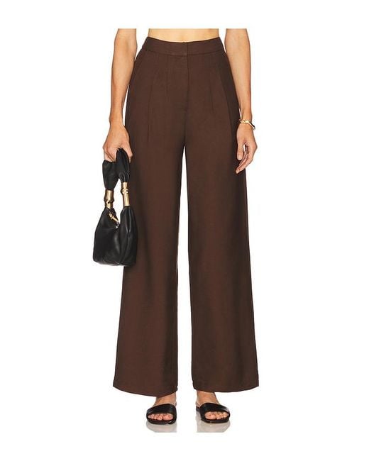 WeWoreWhat Brown X Revolve Tailored Pant