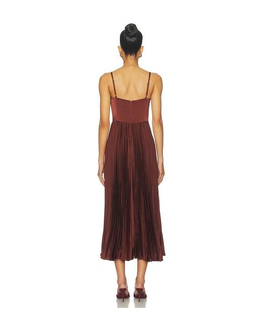 Astr Red Elyssa Dress