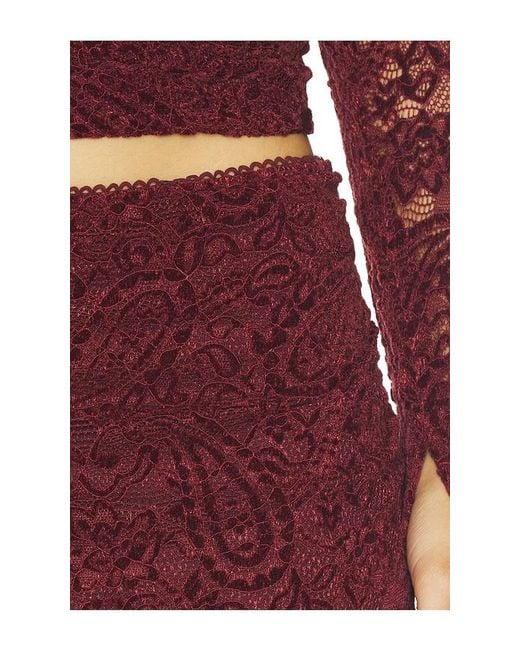 Nia Red Selena Skirt