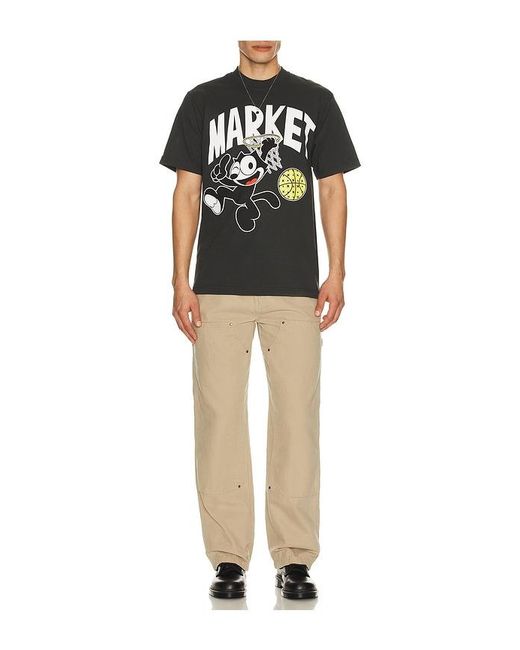 Market Shirt in Black für Herren