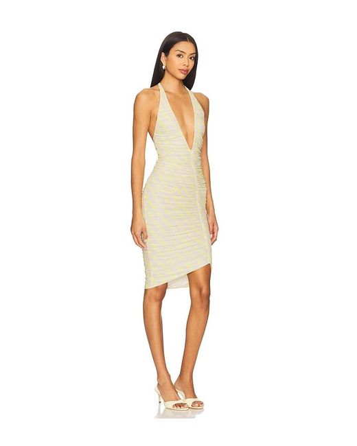 AFRM Natural Norwood Dress