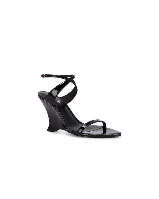Raye Black Savannah Wedge