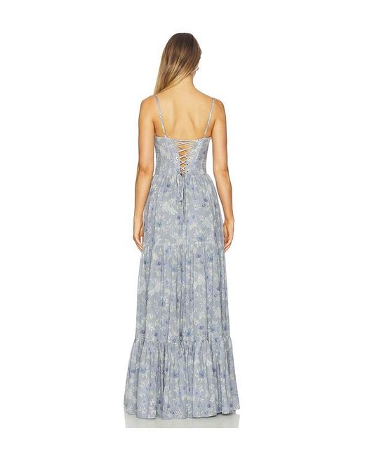 V. Chapman Blue Gwen Dress