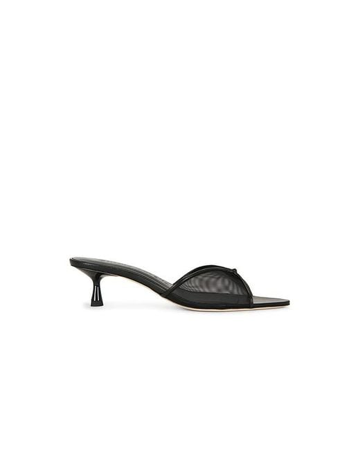 STUDIO AMELIA Black Jacques 50 Mule
