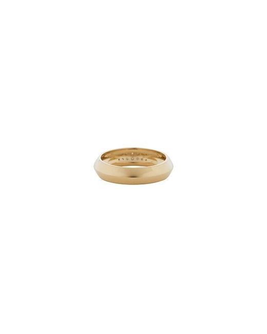 STONE AND STRAND White Ring Knife Edge