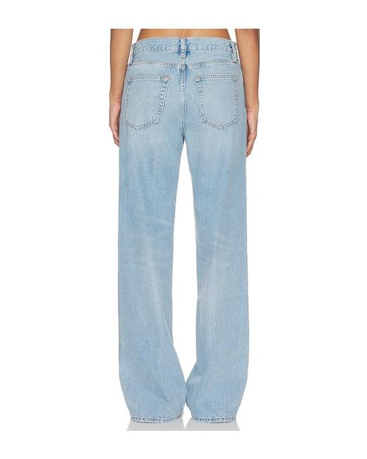 FRAME Blue The Off Duty Stroll Jeans