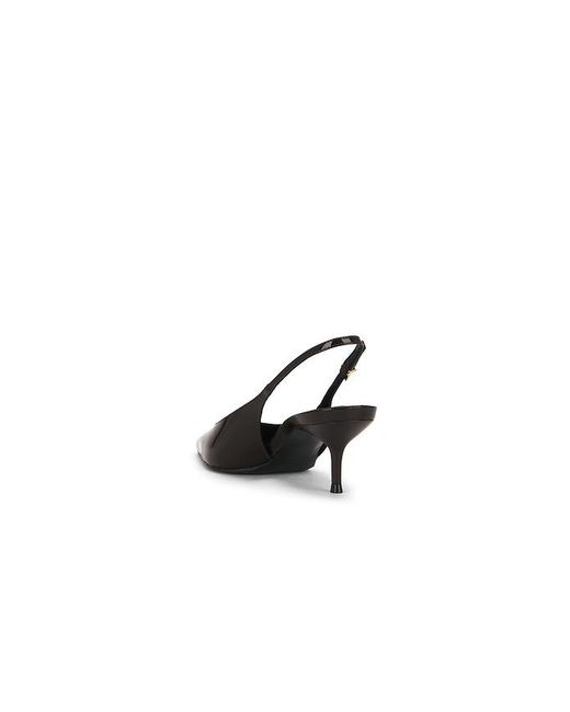 SCHUTZ SHOES Black Paola Mid Slingback Pump