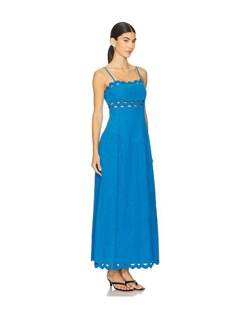 Saylor Blue Maxikleid Florence