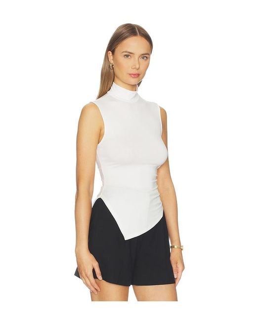 ALL THE WAYS White Regina Top