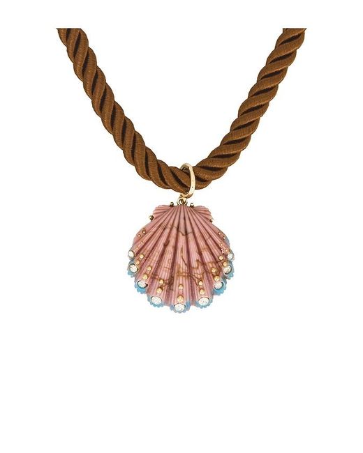 DANNIJO Lisbeth ペンダントネックレス Pink