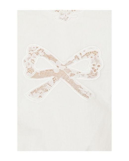 LoveShackFancy White Aliaya Top