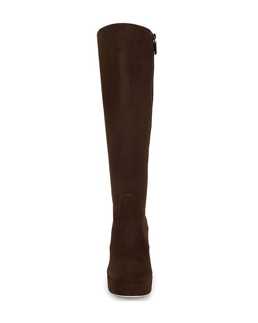 Stuart Weitzman Brown Boot Dayna Platform