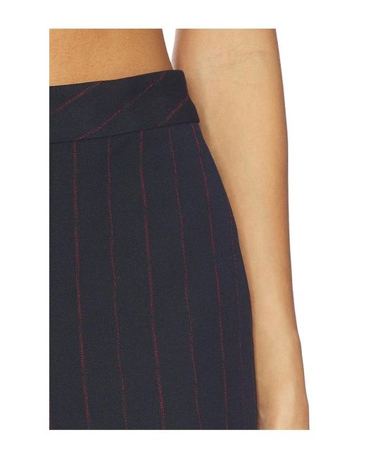 L'Agence Blue Rebel Trouser