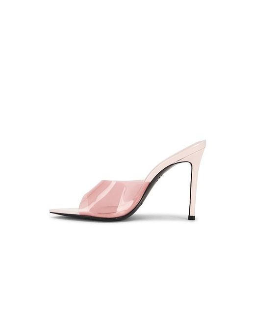 Black Suede Studio Pink Bella Mule