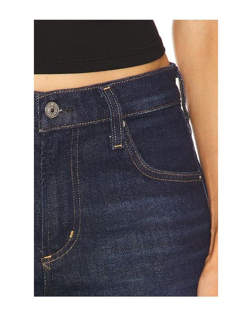Citizens of Humanity Blue Anissa Low Rise Straight Jeans