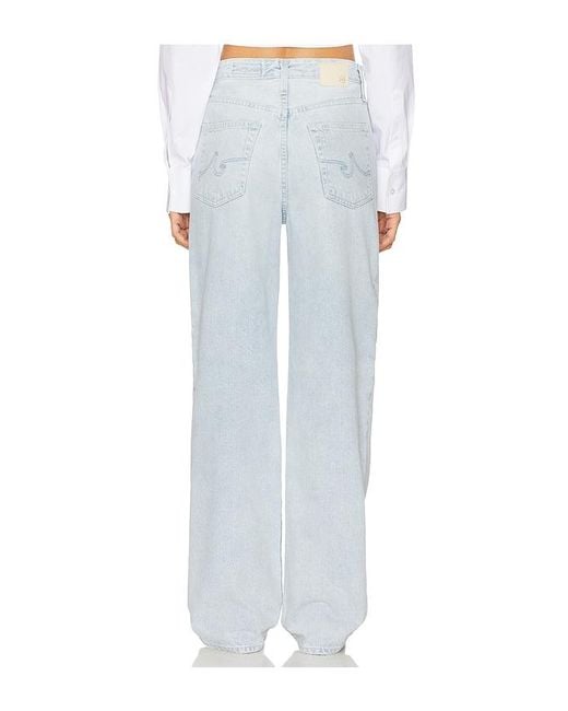 AG Jeans White Kora Wide Leg
