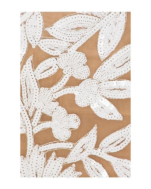 Bronx and Banco White Dahlia Maxi Dress