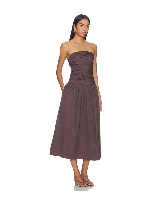 Madewell Purple Amari Dress