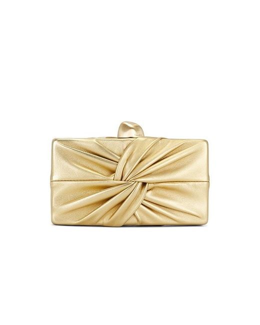 Cult Gaia Metallic Lisse Clutch