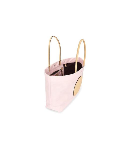 Tory Burch Pink Ella Twist Tote