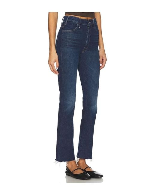 Mother Blue The Hustler Flood Jeans