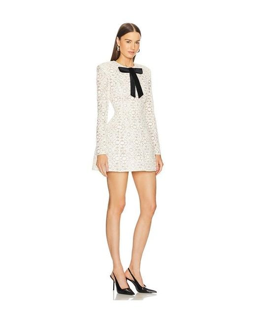 Bronx and Banco White Courtney Mini Dress