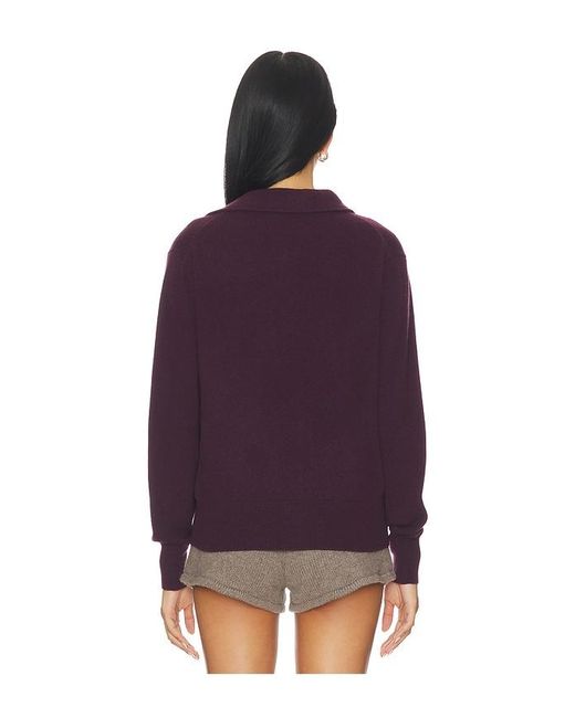 Lisa Yang Purple Suzette Cardigan