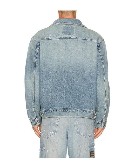 Levi's Blue Sunrise Trucker Jacket for men