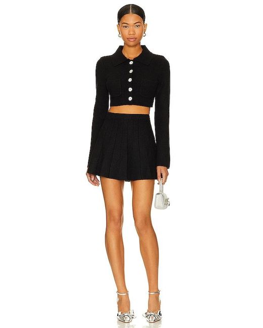 MAJORELLE Black Solveig Cardigan