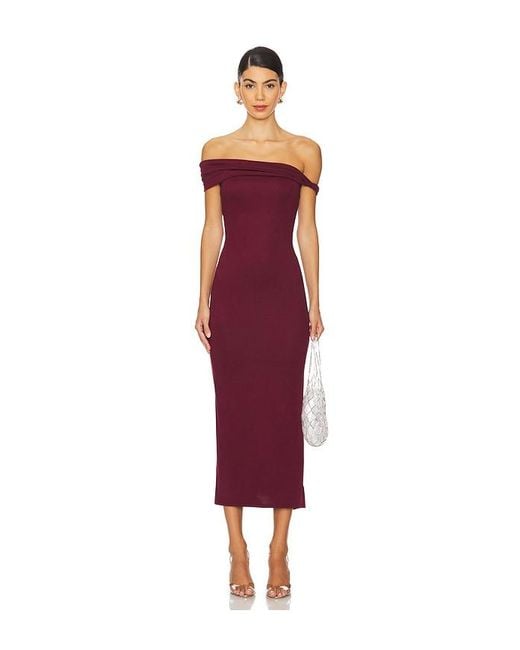 Nia Red Clara Dress