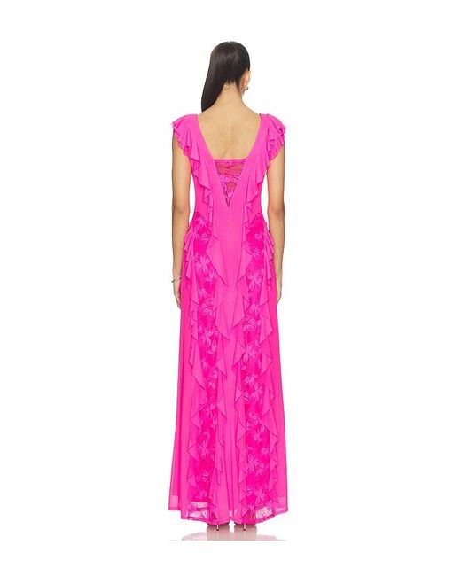 AFRM Pink Trista Dress