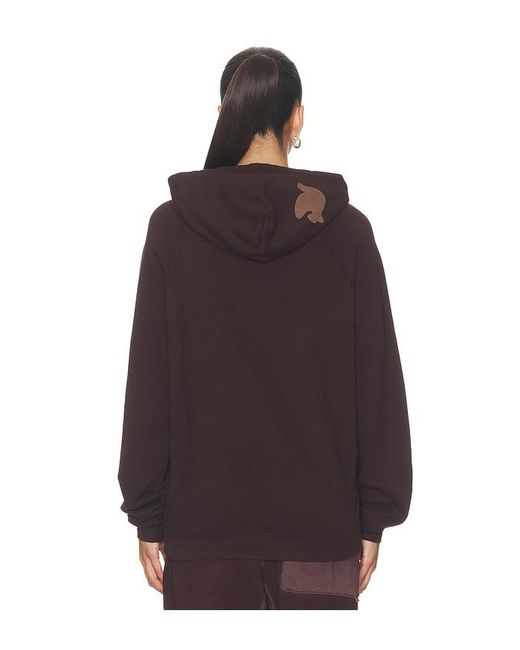 Freecity Brown Basicgoodness Fluff Hoodie