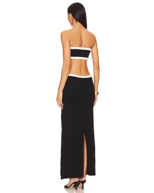 Cin Cin Black Empire Dress