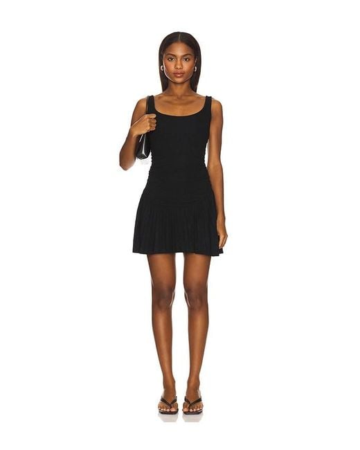 Lioness Black Field Of Dreams Mini Dress