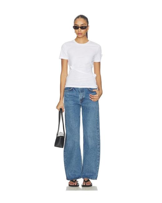 Helmut Lang White Knot Baby T-Shirt