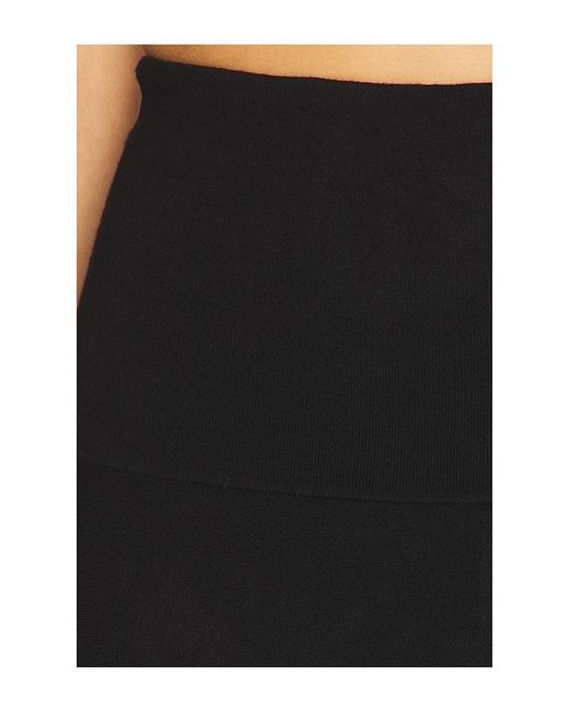 Karina Grimaldi Black Krystina Long Skirt