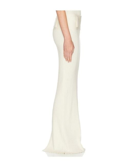 Helsa White Corinne Skirt