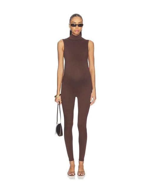 BUMPSUIT Brown The Stevie Jumpsuit